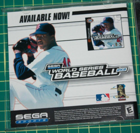 Sega Dreamcast Game: Sega Sports World Series Baseball 2K1