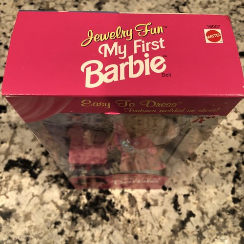 My First Barbie Jewelry Fun Barbie Doll Brunette 1996 Mattel #16007 5 - Picture 4 of 5