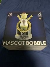 Foco Atlanta Braves World Series Champions Blooper Mascot in Trophy Bobblehead