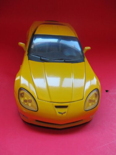Jada 2006 06 Chevrolet Chevy Corvette Z06 Giallo Diecast 1/24 nuovo senza scatola - Foto 3 di 4