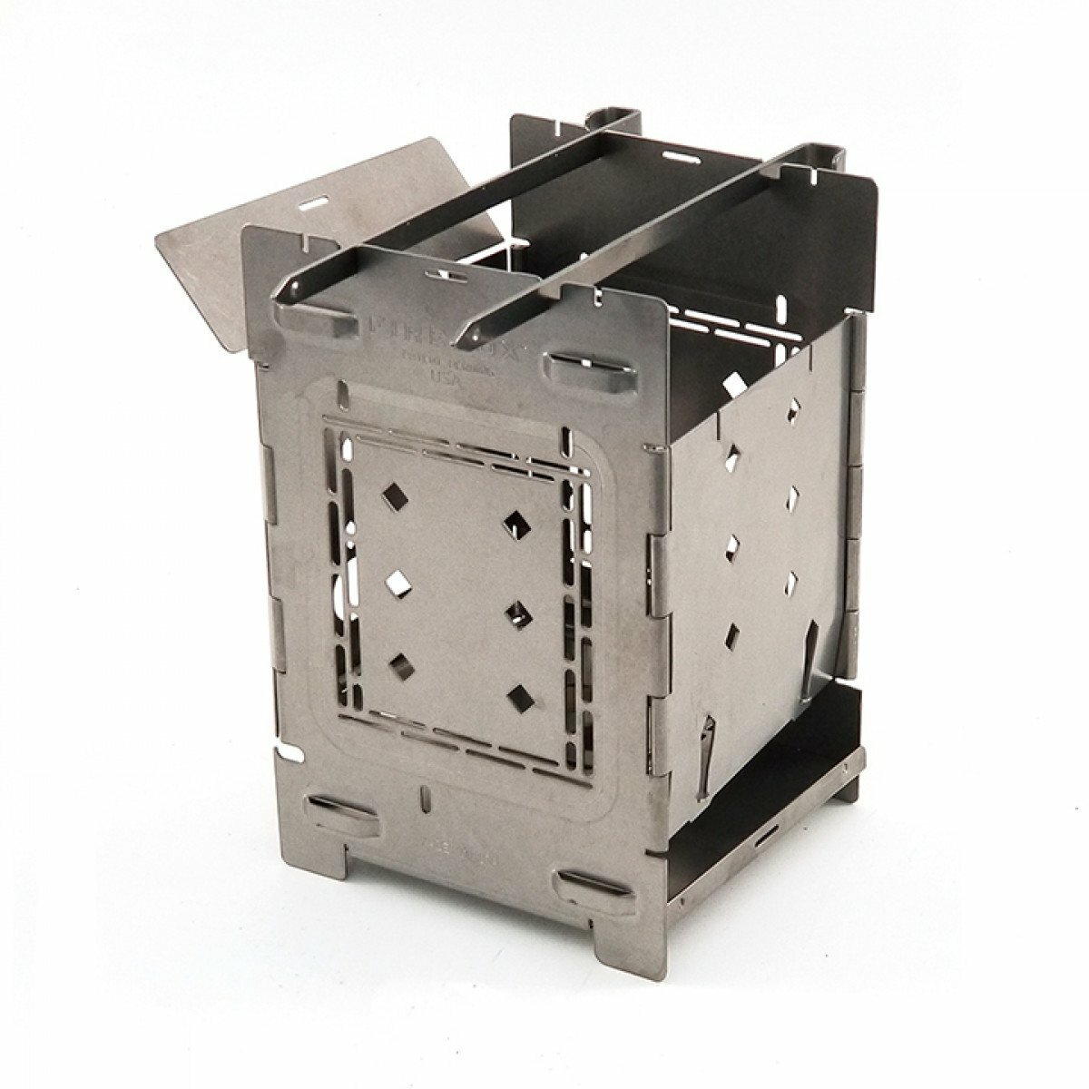 folding firebox stove