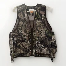 EUC Magellan Mossy Oak Vest Men’s Size M Hunting Gear Fishing Game Camo