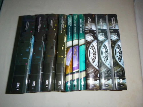 SFBC 50th Anniversary Collection Hardcover Lot of 11 Heinlein - Herbert - Varley