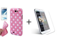 Scratch Protection Case Mobile Phone for Samsung Galaxy Note2 N7100 + Foil