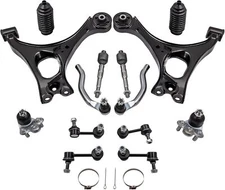 For 2006-2011 Honda Civic 14Pcs Lower Control Arms & Ball Joint Sway Bar Tie Rod