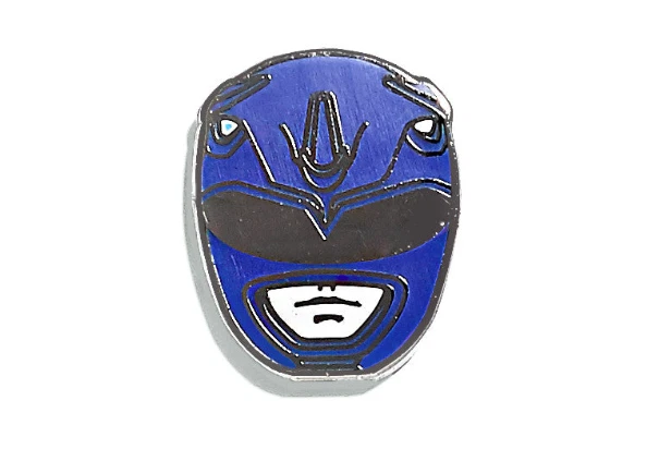 PINTRILL POWER RANGERS - BLUE RANGER 3 PIN SET (COLLECTORS ITEM)
