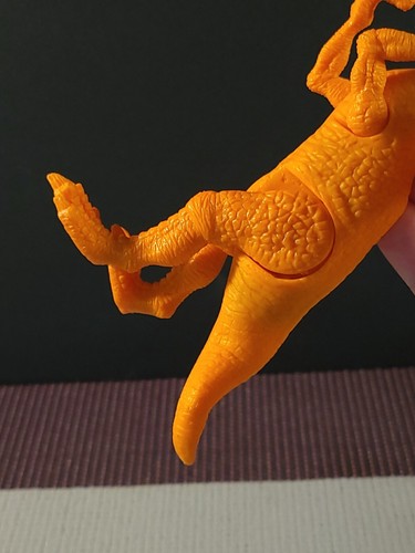 Chap Mei Light Up Roaring Orange Dinosaur Therizinosaurus Big Claw Figure Valley - Picture 5 of 9