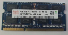Laptop Memory 4GB PC3-12800S DDR3 SDRAM 1600MHz