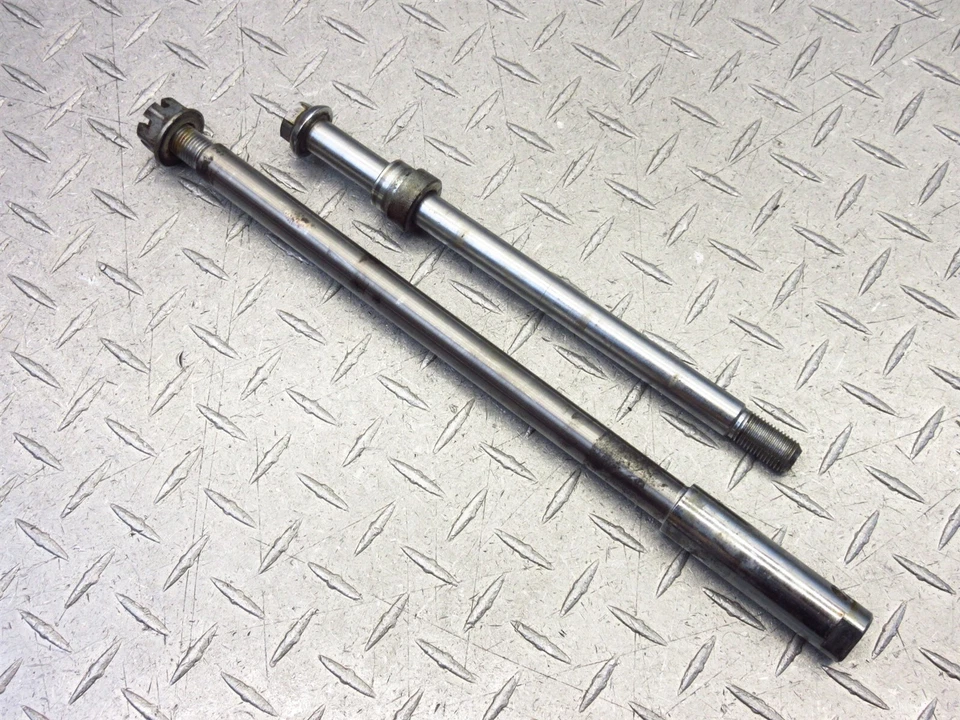 Yamaha Virago 750 XV750 1997 91-97 rueda delantera trasera eje husillo perno OEM Foto 2 de 4