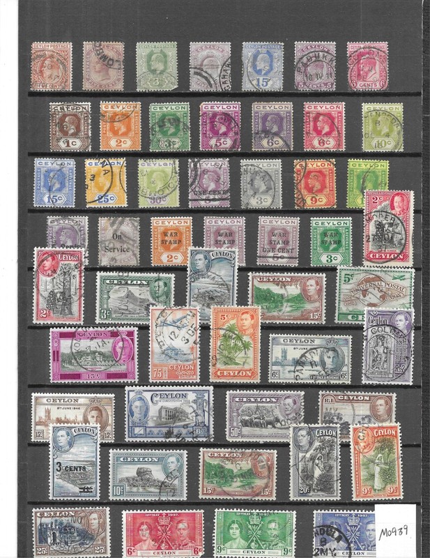 CEYLON STAMPS (M0939)