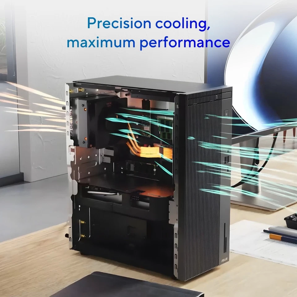 ASUS ExpertCenter P500 Mini Tower Desktop PC i5-13420H 16GB 512GB SSD Win 11 Pro - Image 4 of 4