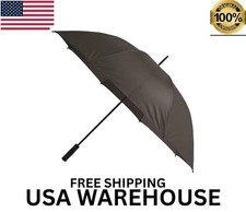 5 Ft. Golf Umbrella in All Black White