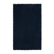 Mohawk Home Metaphor Polyester Bath Mat, Indigo, 2' 3" X 3' 9"