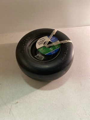 Arnold 490-325-0031 Universal 11''x4'' Flat Free Zero Turn Front Wheel, Smooth Tre