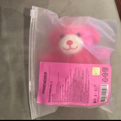 BTS Tete V Pink Bear Bear Keyring New