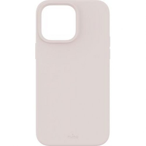 Coque silicone iPhone 14 Pro Max PURO évite rayures et chutes du mobile