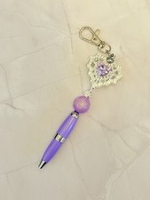 Beaded Keychain Pen Custom Gifts Basket Fillers collect Nurses 
