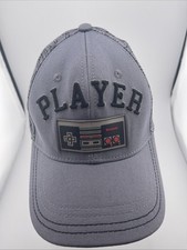 Nintendo NES Hat Controller Player Logo Gray 2008 Fitted One Size Fits Most