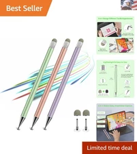 Stylus Pen for Touchscreen,3pcs 2in1 High Precision Sensitivity Stylus, Suita...