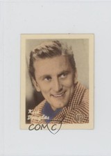 1957 Dutch Gum Unnumbered Studio Series 2 Autografbilder Kirk Douglas 0i4g