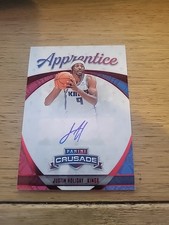 2021 Panini Chronicles - Apprentice Signatures Justin Holiday #APP-JHO Red (AU)