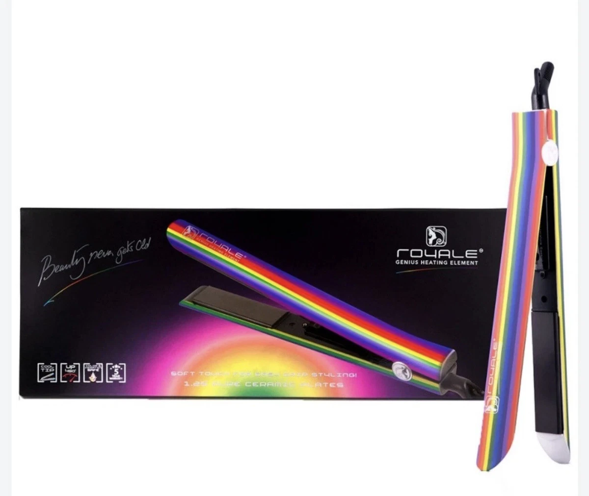 Royale Hair Flat Irons Irons with Dual Voltage for sale | eBay display picture 3