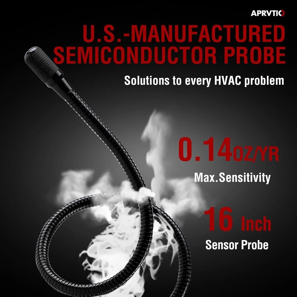 Rechargeable ALD-200 Freon Leak Detector with 2.8" TFT Display & Audible Alarm - Image 4 of 4