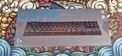 Logitech G515 LIGHTSPEED TKL Wireless Gaming Keyboard   Low Profile   Sealed NEW