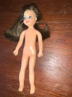 Vintage 1965 Mattel Tutti Doll Brunette , blue eyes