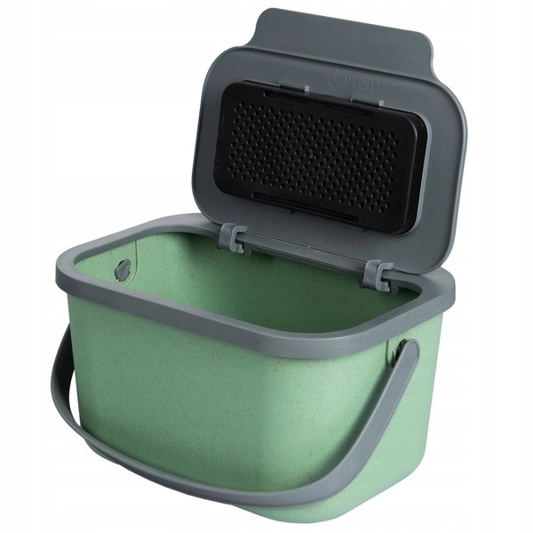 Cubo para residuos orgánicos con 4,5 litros y vibrantes colores Mini Bini