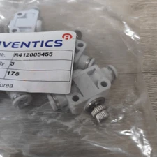 1PCS NEW AVENTICS R412005455 one-way throttle both ends Ø6 gas pipes