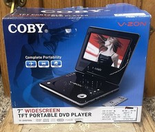 Coby TF-DVD7006 Widescreen Complete Portable DVD Player 7" NEW Never Used NOS