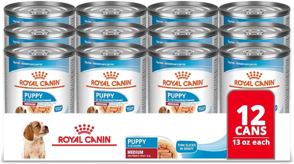 Latas de comida húmeda para perros de 13 oz para cachorros de raza mediana - apoyo inmunológico y digestivo Foto 3 de 4