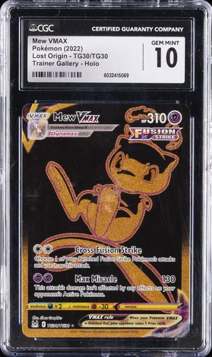 Mew VMAX graded CGC 10 for sale on eBay