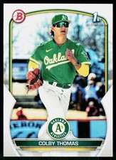2023 Bowman Prospects Colby Thomas #BP-32 Oakland Athletics