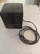 Maxi Blaster Thermostat Heater Fan 1500W Vintage USA Made Desk Tabletop TESTED