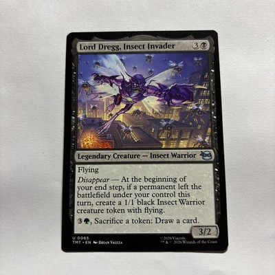 MTG - Lord Dregg, Insectg Invader - Teenage Mutant Ninja Turtles NM/M
