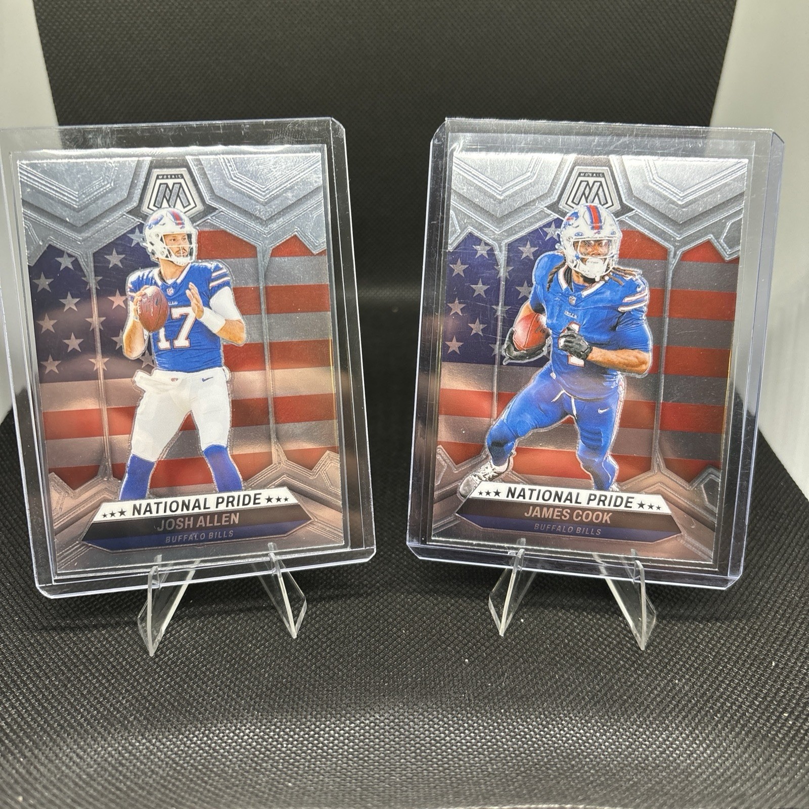 2024 Mosaic National Pride Josh Allen #254 & James Cook #259 LOT 2