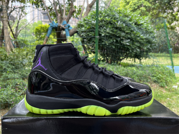 Air Jordan 11 Retro Low サイズ9 ブラック/グリーン Air Jordan 11 Retro Low サイズ9 ブラック/グリーン Air jordan 11