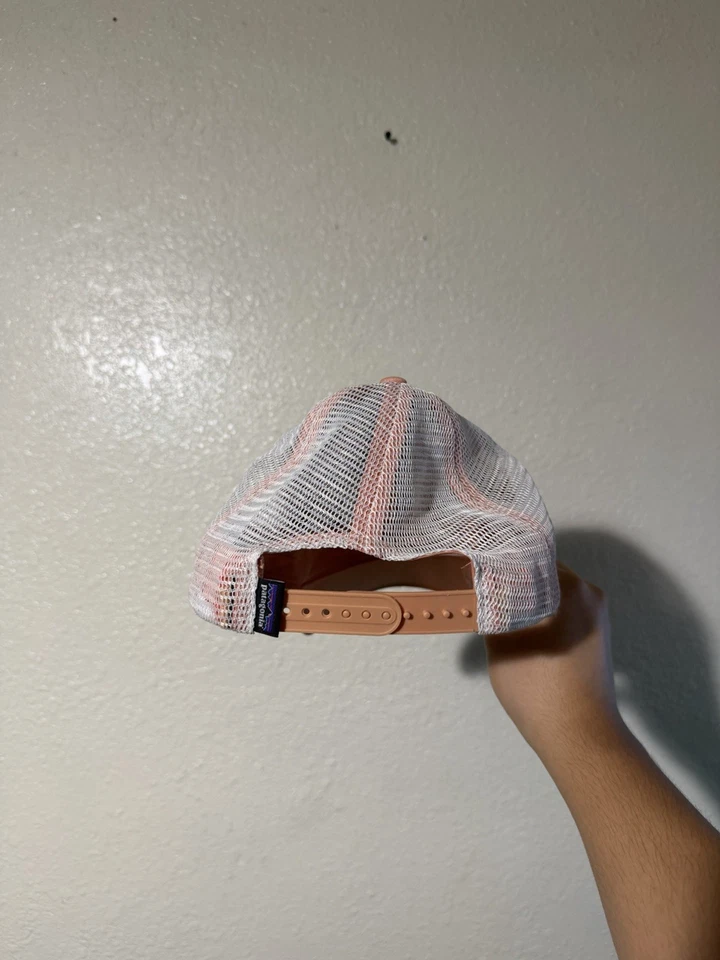 Gorra Patagonia Summit Road LoPro Trucker Rosa Salmón Foto 3 de 4