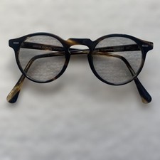 Oliver Peoples Gregory Peck Sunglasses Brown Gradient 45x23 Used