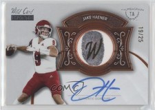 2023 MATTE ThumbAgraphs White - Orange Nameplate 19/25 Jake Haener Auto 10ba