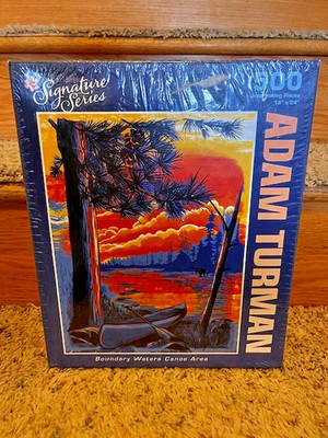 Boundary Waters Canoe Area 500 Pc Puzzle Adam Turman Maynard Signature Series