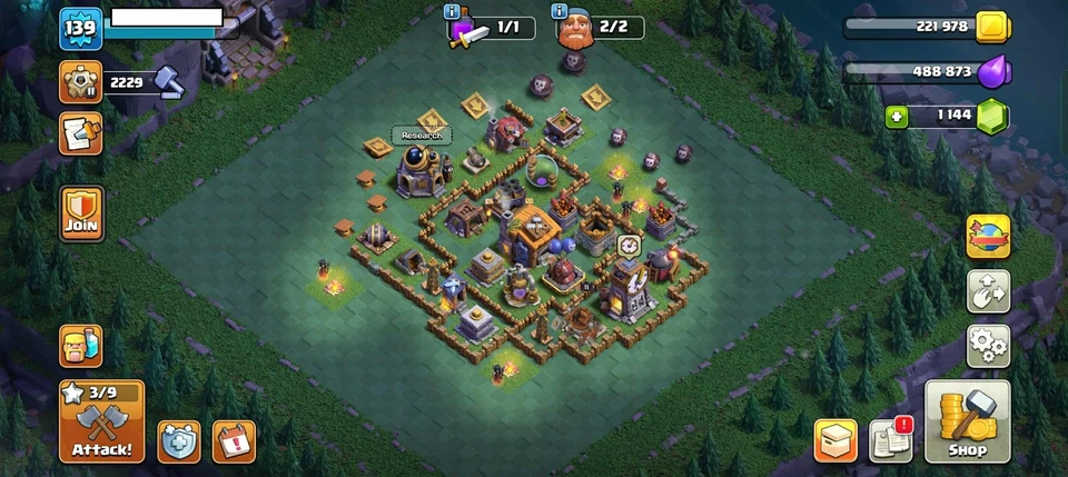 Town Hall 16 / Heroes 53-58-49-29-17 / 5 Builders / Good Equipment / Cheap - Image 2 of 4