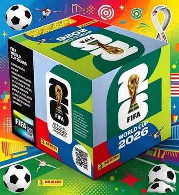 FIFA World Cup 2026 PANINI Collection - 1 Box 50 packs 350 stickers US