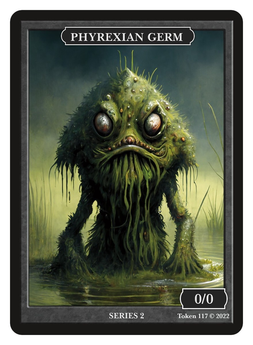 Germ 0/0 Token - Artist Matt Stawicki - MTG Magic The Gathering - Givememana