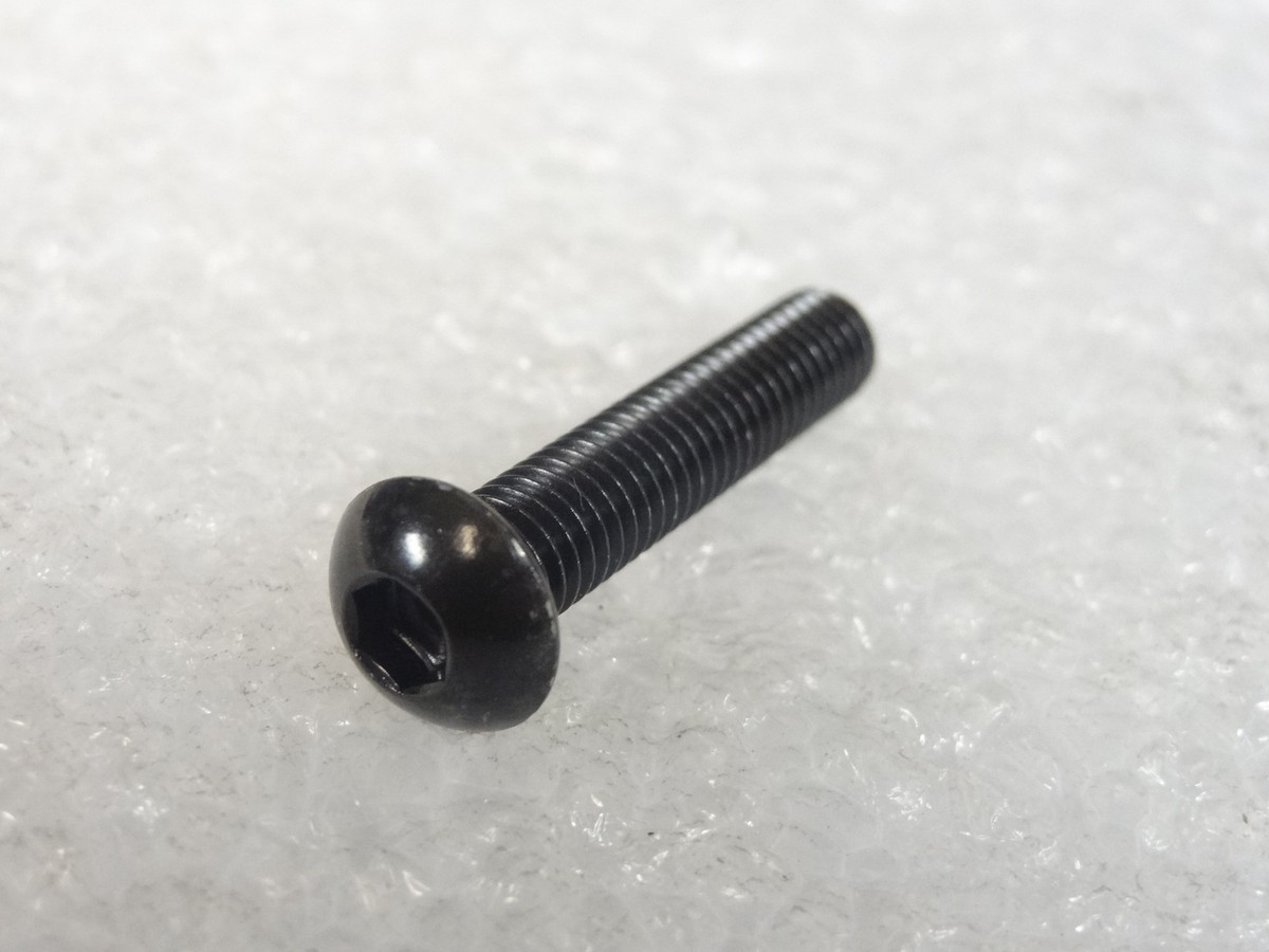 Kawasaki NOS NEW 92150-1554 Black Socket Bolt 6x30 ZX VN VN1700