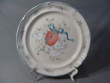 International Stoneware Round Platter In The Marmalade #8868 Pattern, Japan