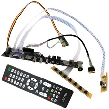 LCD Controller for iPad1 iPad2 A1219 A1395 LP097X02 HDMI USB TV Port IR Remote