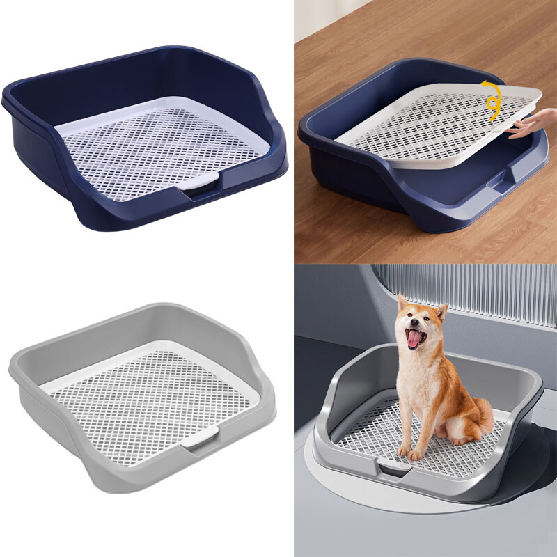 Indoor Dog Toilet Training Pad Tray Puppy Pee Pads Portable Potty Mat  Holder UK